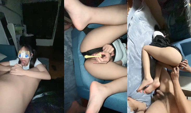 Poster of Bịt mắt doggy em ghệ tóc 2 bím P3