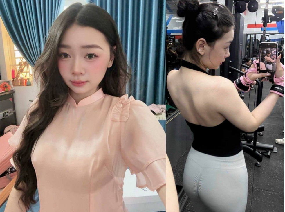 Poster of Đẹp gái chăm gym cho mông khủng