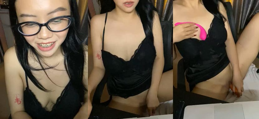 Poster of Em gái kính cận dâm đãng thủ dâm cùng củ cà rốt