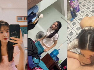 Poster of Em sinh viên bướm hồng anh hành hạ em từ phòng tắm ra đến giường